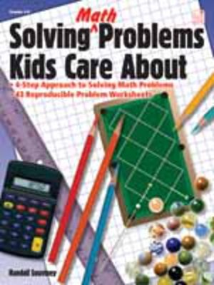 cover image of Solving Math Problems Kids Care About